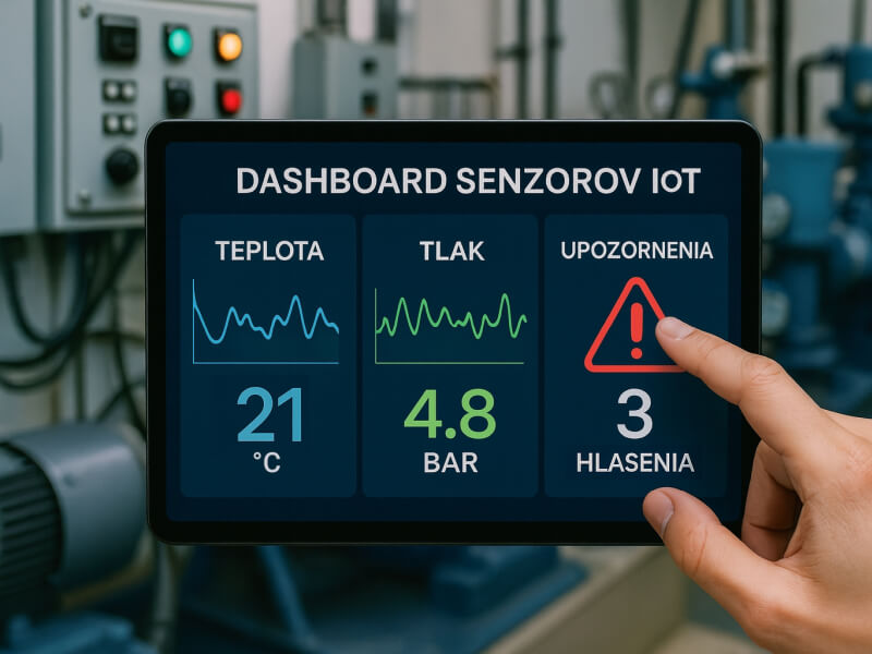 Monitorovanie a meranie energií (IoT)
